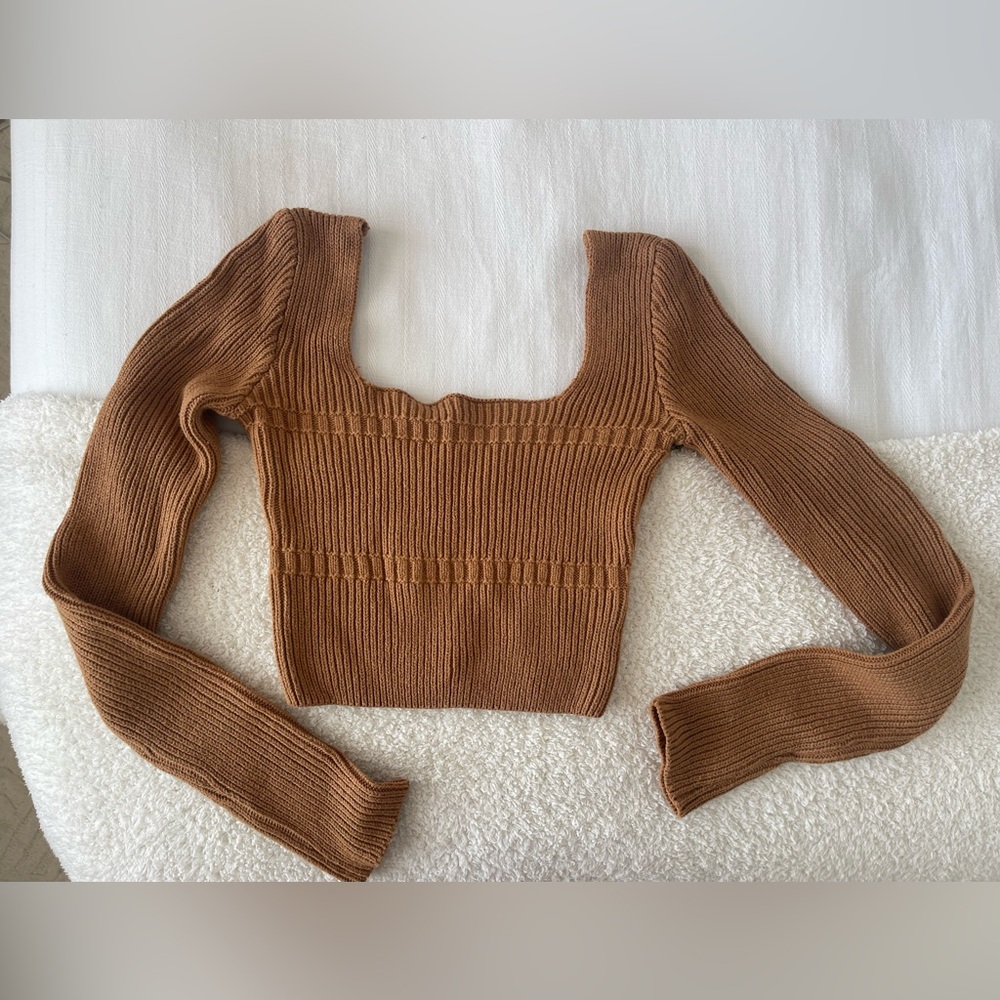 12th tribe cropped sweater